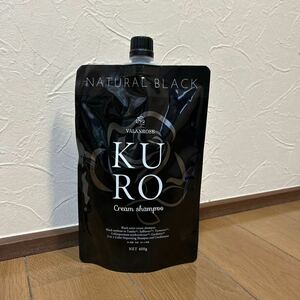 バランローズ KURO クリームシャンプー　ナチュラルブラック　400g