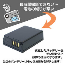 充電器セット パナソニック対応 DMW-BCD10 対応バッテリー ＋USB充電器 panasonic lumix 対応_画像2