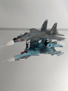 1/144　スホーイSu-30SMフランカー　ディテールアップ完成品　エフトイズ　WKC WTM