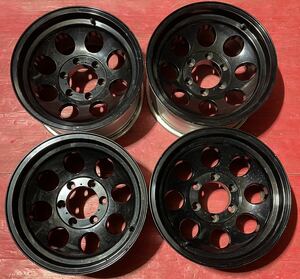 ミッキートンプソン サイズ　16×8.0J PCD139.7H6 OFF +20 ハブ径約108mm傷汚れあり4本セット