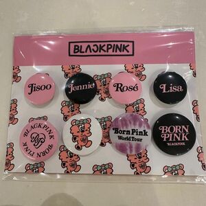 韓国限定 BLACKPINK VERDY コラボ 缶バッジ