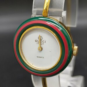 グッチ Gucci 腕時計 不動品 （チェンジベゼル） レディース 3713950