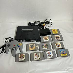 NINTENDO64 ニンテンドー64 本体 コントローラー 動作品 ソフト10本 風来のシレン2 他