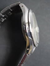 セイコー SEIKO パーペチュアルカレンダー 3針 デイト 純正ベルト チタン 8F32-0220 男性用 メンズ 腕時計 日本製 W397_画像9