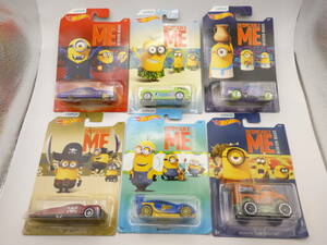 ♪ホットウィール②■ ミニオン6点セット [FISH'D & CHIP'D][DEORA][JESTER][SLIKT BACK][SYNKRO][MONSTER～] ■MINION/USJに/HotWHeels♪