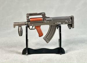 1/12スケール武器 銃ミニガンGROZA figmaリトルアーモリーWQ09