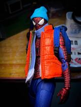 1/12スケール服 shフィギュアーツ スパイダーマン 防寒セット_画像5