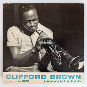BLUE NOTE 1526 CLIFFORD BROWN / memorial album オリジナル（後プレス） 深溝 / 手書きRVG / 耳 / 9M 洗浄・全曲試聴済み（再生音良好）