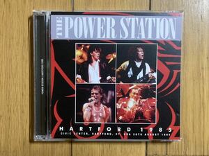 THE POWER STATION パワーステーション / HARTFORD 1985 SOUNDBOARD 2CD