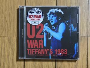 U2 / WAR TIFFANY'S 1983 STEREO FM BROADCAST ＋AUDIENCE MASTER