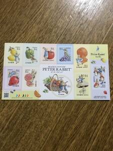 【即決販売（R3,12発行版）】　PETER RABBIT・ピーターラビットシール切手シート　（84円×10枚）