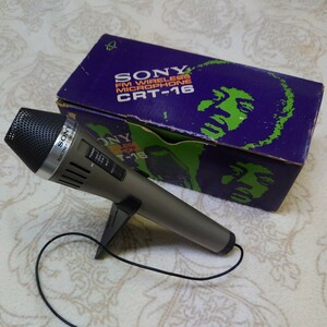 ◆SONY◆CRT-16◆FM WIRELESS MICROPHONE◆ワイヤレスマイク◆◆