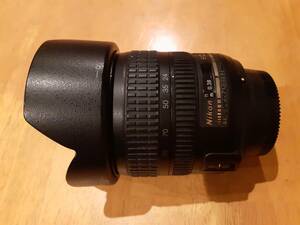 【中古品】Nikon ニコンAF-S NIKKOR 24-85mm f/3.5-4.5G EDレンズ PLフィルター付き《オーバーホール推奨》