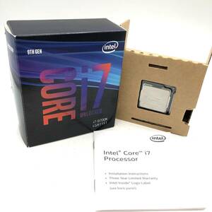 【未使用】intel core i7-9700k 未確認ジャンク品