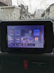 MDV-D307BTL　KENWOOD　ケンウッド カーナビ Bluetooth USB CD　AUX　ワンセグ　8インチ　