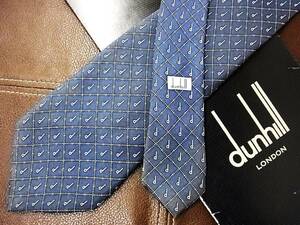 【在庫処分セール】5-9491ｚ◆【ｄunhill】ダンヒル【総ｄロゴ】ネクタイ◆