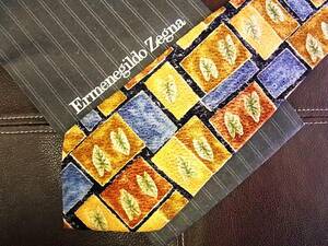 【在庫処分セール】5-9507ｚ◆【葉】【Ｚｅｇｎａ】ゼニア ネクタイ◆