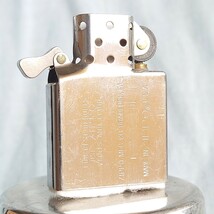 1111円～ ZIPPO 超美品 未使用 1986年製 80年代 ジッポ SILVER Color ジッポー オイルライター USA 貴重ビンテージ _画像6