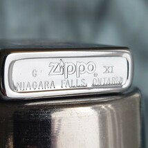 1111円～ ZIPPO 未使用 CANADA NIAGARA FALLS カナダ ナイアガラ ケース付 SILVER Color 廃盤 貴重モデル カナダ工場閉鎖_画像5