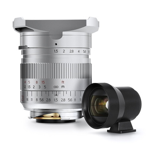 . Takumi optics TTArtisan 21mm f/1.5 ASPH Leica M silver wide-angle 