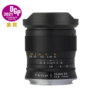 銘匠光学 TTArtisan 11mm f/2.8 Fisheye 単焦点レンズ ミラーレス版 (ニコンZマウント) フィッシュアイ 魚眼レンズ