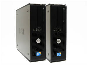 DELL OptiPlex 380 Core2Duo E7500 2GB 160GB 2台セット OS選択可 #11670