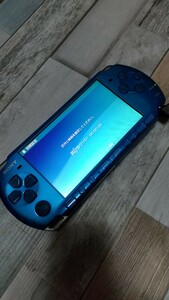 SONY PSP-3000 プレイステーション ポータブル プレステ ブルー 本体