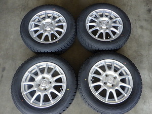 2211-558　ECO LABEL　アルミホイール＆スタッドレスタイヤ　175/65R14　2020年　4本セット