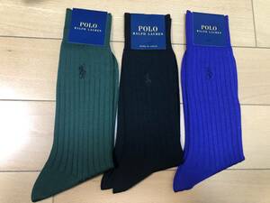  including carriage new goods POLO socks Polo Ralph Lauren men's socks gentleman 3 pairs set 25-27cm thin L7