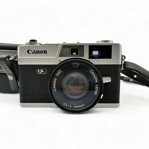5T7 Canon キャノン Canonet QL17 35mmレンズ フィルム式カメラ 40mm 1:1.7 キャノネット レトロ 1960年代 当時物