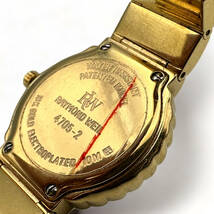 T63 未使用 RAYMOND WELL 腕時計 Nabucco 4705-2 18K GOLD ELECTROPLATED 10M レイモンドウィル_画像5