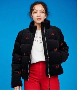 美品☆Tommy Jeans☆ロゴコーデュロイパファージャケット　XS