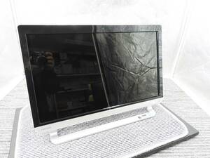 TOSHIBA 東芝★DynaBook REGZA PC 液晶一体型パソコン D714/T7KB Core i7 4700MQ 通電OK★液晶割れジャンク品「管理№NR440」