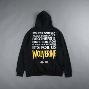 Darc Sport MARVEL THE WOLVERINE PIGMENT FT HOODIE BLACK M ダルクスポーツ マーベル ウルヴァリン フーディー パーカー ブラック 黒 狼