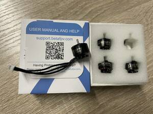 BETAFPVモーターセット新品未使用1105☆5000kv☆u99等に☆droneドローンタイニーtinywhoopレースベータフタバラジオ