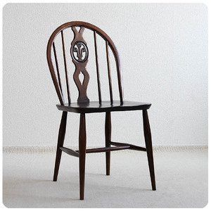 イギリス ヴィンテージ アーコールチェア ERCOL 木製椅子 アンティーク 家具「シスルバック」V-935