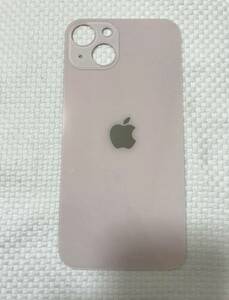 A67-iphone 13 バックパネル アイフォン背面ガラスパネル 交換用【カラー】・ピンク