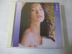 BT q3 送料無料◇SINGLES 27 1982～1991 中森明菜　◇中古CD　