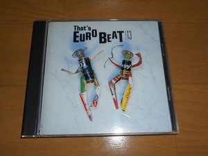 THAT'S EUROBEAT VOL.13 ザッツ・ユーロビート