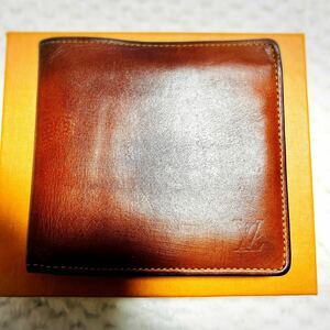 １円スタート【美品】ルイヴィトン　ノマド　ブラウン　折財布