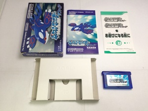 中古AB★ポケットモンスターサファイア★ゲームボーイアドバンスソフト