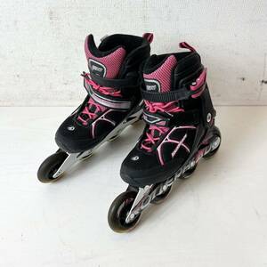 287＊中古品 ROLLERBLADE MAXWHEELS84 sg7 インラインスケート 23cm MACROBLADE 80W 現状品＊