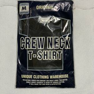 レトロ　UNIQUE CLOTHING WAREHOUSE クルーネック　Ｔシャツ 黒　サイズＭ