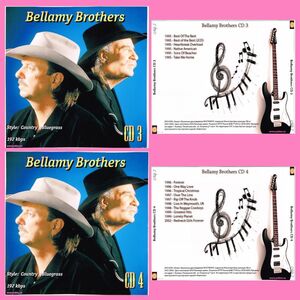 BELLAMY BROTHERS CD3+CD4 大全集 MP3CD 2P⊿