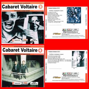CABARET VOLTAIRE CD3+CD4 大全集 MP3CD 2P⊿