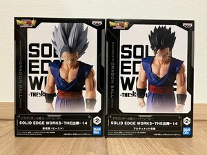 ドラゴンボール超 スーパーヒーロー SOLID EDGE WORKS -THE 出陣- 14 孫悟飯(ビースト) アルティメット悟飯 未開封 プライズ 2種セット