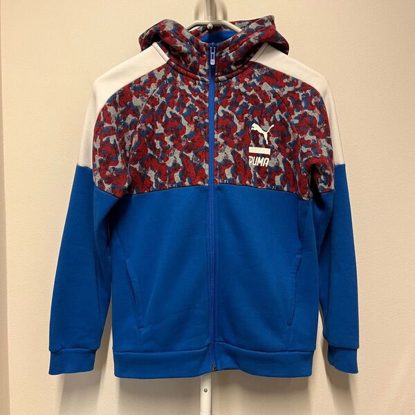 PUMA 裏起毛パーカー 150 ジュニア