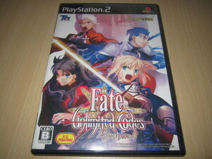 PS2 即決　「Fate/Unlimited Codes」　フェイト/アンリミテッドコード