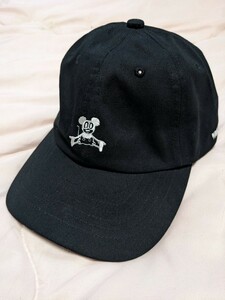 White Mountaineering WM 6 PANEL CAP/DISNEY 黒　美品　キャップ