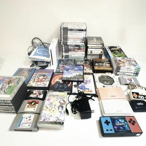 【1円スタート】ゲームソフト 大量 セット メガドライブ DS本体 プロアクションリプレイ wii本体 など 動作未確認 【ジャンク品】